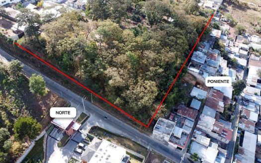 Terreno en venta Sector El Bordo, Cuchilla del Carmen, Santa Catarina Pinula